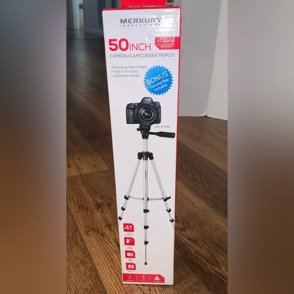 Merkury Innovations Camera / Camcorder Tripod Extends - 50